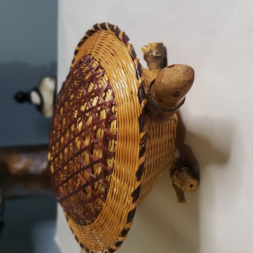 Small ventage turtle basket